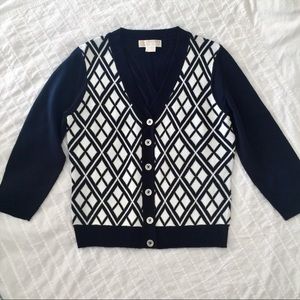 Michael Kors Navy Cardigan